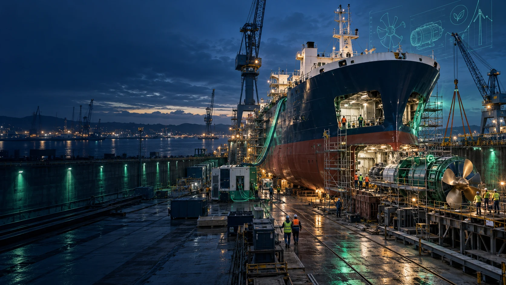 Ship Retrofitting & Conversion — Marine House project and engineering work