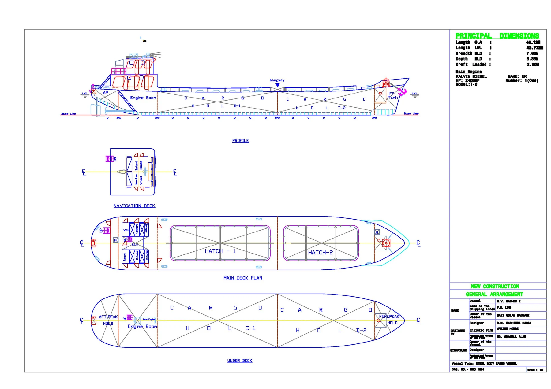 45 M Cargo Vessel (Nashek)